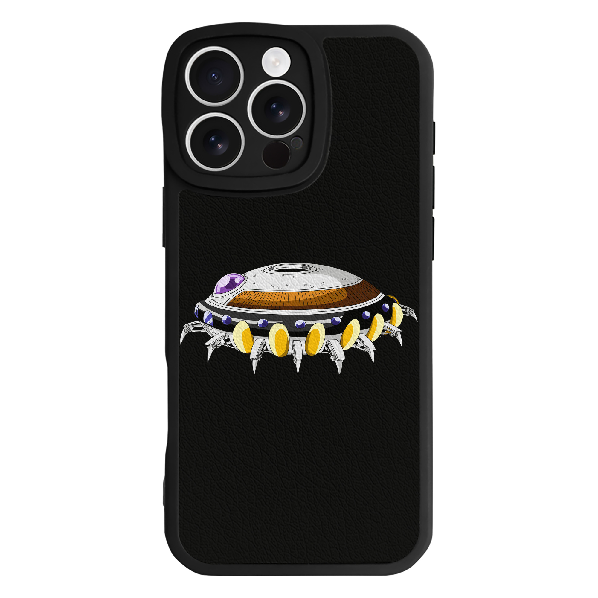 （画像用） ドラゴンボール DRAGON BALL 【iPhone 16シリーズ対応】シリコンスマホケース（レザー調） 材質：シリコン